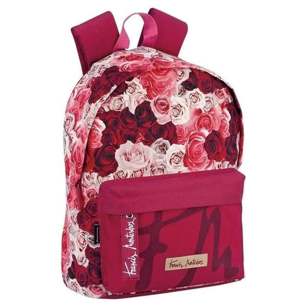 Plecak Perona Roses. Czerwone plecaki męskie 100%, bez wzorów, z materiału, biznesowe. Za 177.90 zł.