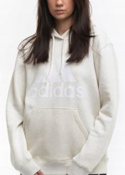 Bluza damska adidas Essentials Big Logo Regular Fleece. Brązowe bluzy damskie Adidas, m, bez wzorów, z bawełny, bez ramiączek, z kapturem. Za 215.99 zł.