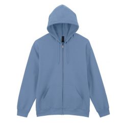 Męska Bluza Z Kapturem Softstyle Midweight Full Zip. Zielone bluzy męskie GILDAN, m, bez wzorów, z kapturem. Za 185.99 zł.