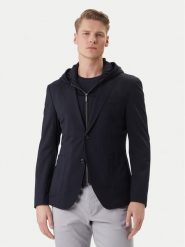 JOOP! Marynarka JB-108Huntsville-J6 30101585 Granatowy Regular Fit. Niebieskie garnitury męskie JOOP!, m, bez wzorów, bez kołnierzyka, bez ramiączek. Za 2,549.00 zł.