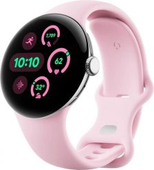 Smartwatch Google Pixel Watch 3 (41mm) WiFi rose quartz. Czerwone zegarki smartwatch Google, bez wzorów. Za 1,441.74 zł.