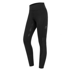 Damskie legginsy jeździeckie z wysokim stanem i pełną przyczepnością ELT Hanna. Niebieskie legginsy damskie ELT, bez wzorów, z elastanu. Za 263.50 zł.