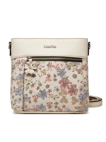 Laura Vita Torebka Adra 02 Brązowy. Brązowe listonoszki damskie Laura Vita, bez wzorów, ze skóry, bez dodatków. Za 279.99 zł.