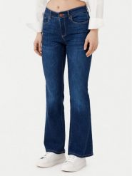 ONLY Jeansy Ann 15337824 Granatowy Flared Fit. Niebieskie jeansy damskie ONLY, bez wzorów, z bawełny. Za 109.99 zł.
