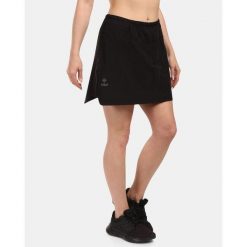 Kilpi NINA-W praktyczna spódnica outdoorowa dla aktywnych kobiet. Czarne szorty damskie Kilpi, bez wzorów, z nylonu, sportowe. Za 267.13 zł.