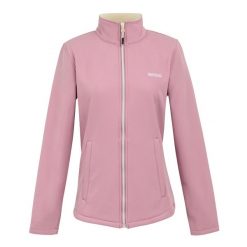 Kurtka Damska Softshell Spacer Connie V. Białe kurtki sportowe damskie Regatta, xl, bez wzorów, z softshellu, bez ramiączek, bez kaptura, trekkingowe. Za 82.99 zł.