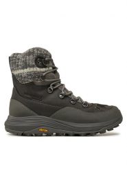 Merrell Śniegowce Siren 4 Thermo Mid Zip Wp J038208 Szary. Szare śniegowce damskie Merrell, ze skóry, bez zapięcia. Za 719.99 zł.