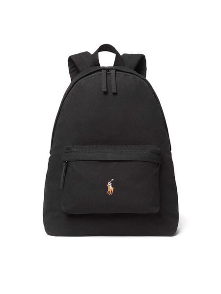 Polo Ralph Lauren Plecak 405967604001 Czarny. Czarne plecaki męskie Polo Ralph Lauren, bez wzorów, z materiału. Za 569.99 zł.