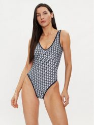 Guess Strój kąpielowy E4GJ34 MC04R Niebieski. Niebieskie stroje kąpielowe damskie Guess, xs, z aplikacjami, z syntetyku. Za 259.99 zł.