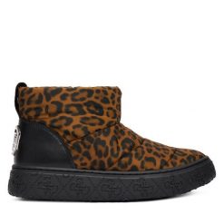 Śniegowce Guess. Brązowe śniegowce damskie Guess, bez zapięcia. Za 769.99 zł.