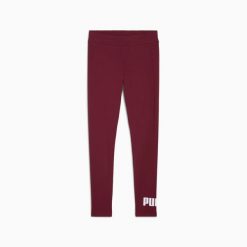 Legginsy damskie Puma ESS NO.1 LOGO bordowe 68242796 r S. Czerwone legginsy damskie Puma, s, bez wzorów, z gumy. Za 168.99 zł.