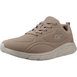 Buty SKECHERS BOBS B FLEX LO COOL EASE Brązowy. Brązowe obuwie sportowe damskie Skechers, ze skóry ekologicznej, bez zapięcia. Za 244.99 zł.