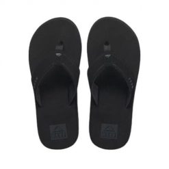 Reef Layback klapki męskie - rozmiar 45. Czarne klapki męskie Reef, bez wzorów, z gumy, bez zapięcia. Za 312.99 zł.