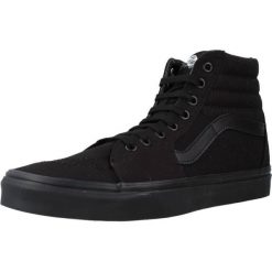 Buty VANS UA SK8-Hi Czarny. Czarne buty zimowe męskie Vans, bez wzorów, z tkaniny, bez obcasa, bez zapięcia. Za 404.46 zł.