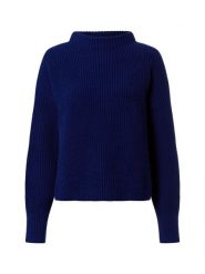 Someday sweter z dzianiny - Tellina Kobiety Bawełna niebieski, 36. Niebieskie swetry nierozpinane damskie someday., uniwersalny, bez wzorów, z bawełny, eleganckie, bez kołnierzyka, bez ramiączek. Za 379.95 zł.