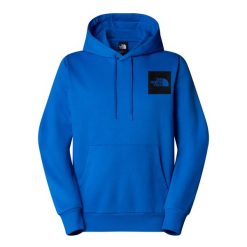 Bluza The North Face Fine. Niebieskie bluzy męskie The North Face, m, bez wzorów, bez ramiączek, bez kaptura. Za 245.99 zł.