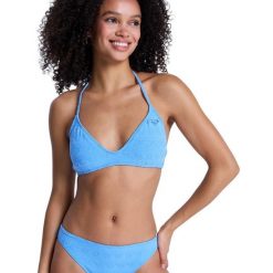 Trójkątny stanik bikini dla Kobiety PARADISE WAVE Niebieski. Niebieskie stroje kąpielowe damskie Roxy, xs, bez wzorów, z elastanu. Za 169.99 zł.
