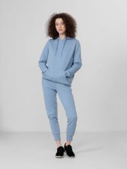4f Bluza damska H4L22-BLD352 Denim r. L. Bluzy damskie 4F, l, bez wzorów, z denimu, bez ramiączek, bez kaptura. Za 120.88 zł.