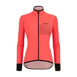Kurtka rowerowa damska Santini Guard Nimbus. Brązowe kurtki sportowe damskie SANTINI, na jesień, m, bez wzorów, bez ramiączek, bez kaptura, rowerowe. Za 339.99 zł.