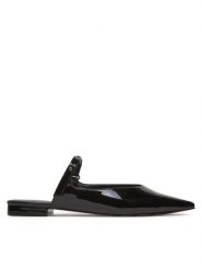 Just Cavalli Klapki 78RA3S71 ZSA38 Czarny. Czarne klapki damskie Just Cavalli, bez wzorów, ze skóry, bez obcasa, bez zapięcia. Za 549.99 zł.