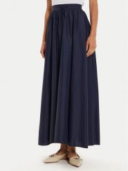 STAUD Spódnica trapezowa Eden R24P6106TN Granatowy Regular Fit. Niebieskie spódnice damskie STAUD, m, bez wzorów, z syntetyku, trapezowe. Za 849.99 zł.