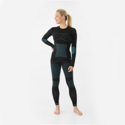 Komplet bielizny termoaktywnej narciarskiej damskiej Viking Ilsa. Czarne bielizna sportowa damska Viking, l, bez wzorów. Za 138.99 zł.