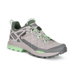 Buty turystyczne damskie AKU W'S ROCKET DFS GTX. Zielone obuwie trekkingowe damskie Aku, z materiału, bez zapięcia. Za 771.00 zł.