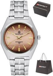 Zegarek Perfect P186-08 męski klasyczny 37 mm . Zegarki męskie Perfect, bez wzorów. Za 109.00 zł.