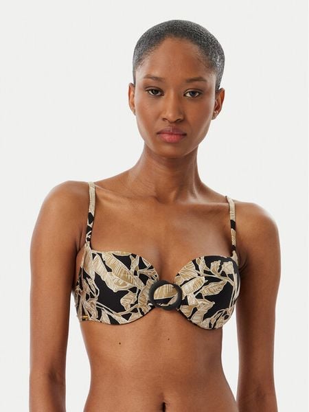 Selmark Góra od bikini BO317 Czarny. Czarne bikini Selmark, bez wzorów, z syntetyku. Za 243.99 zł.