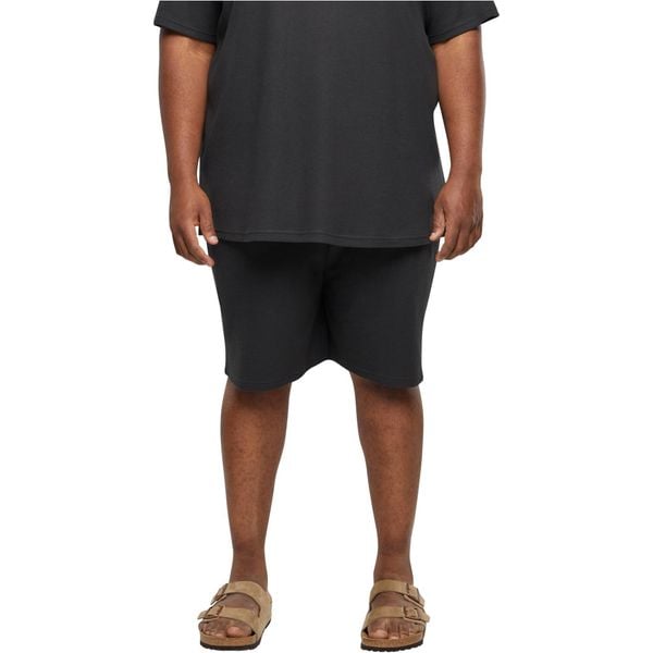 Szorty Urban Classics Waffle. Czarne szorty męskie Urban Classics, bez wzorów. Za 149.50 zł.