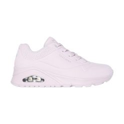 Buty sneakersy sportowe damskie Skechers Uno Stand On modne wygodne. Czerwone obuwie sportowe damskie Skechers, bez wzorów, bez zapięcia, trekkingowe. Za 329.00 zł.