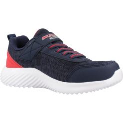 Buty SKECHERS BOUNDER-DRIPPER DROP Niebieski. Czerwone buty zimowe męskie Skechers, z tkaniny, bez zapięcia. Za 249.99 zł.