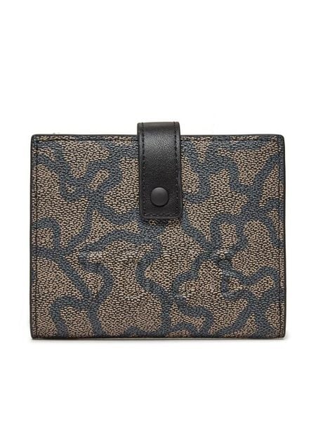 TOUS Portfel Kaos Icon 395910213 Brązowy. Brązowe portfele damskie tous, ze skóry. Za 349.99 zł.