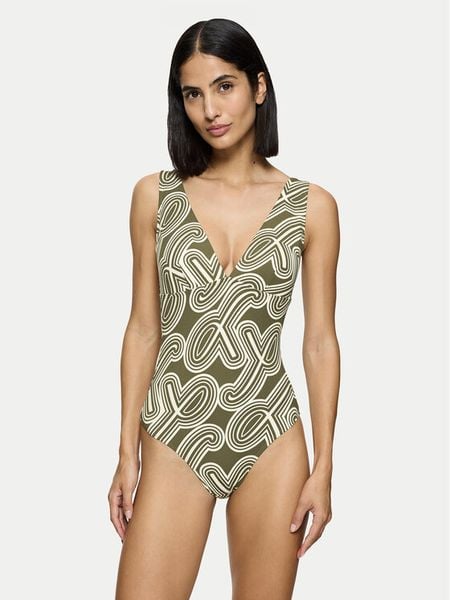 Triumph Strój kąpielowy Flex Smart Summer 10217813 Zielony. Zielone stroje kąpielowe damskie Triumph, bez wzorów, z syntetyku. Za 349.99 zł.