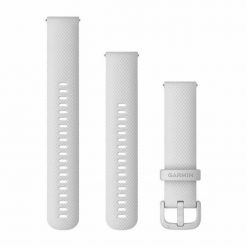 Bransoleta z szybkim zapięciem Garmin 20 mm. Białe zegarki damskie Garmin. Za 169.50 zł.