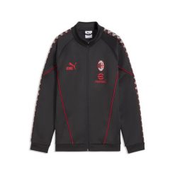 Młodzieżowa bluza dresowa o dopasowanym kroju AC Milan KING Anthem PUMA. Czerwona bluzy damskie Puma, m, bez wzorów, z dresówki, klasyczne, bez ramiączek, bez kaptura. Za 349.00 zł.