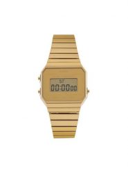 Casio Zegarek Vintage A700WEVG-9AEF Złoty. Żółte, cyfrowe zegarki damskie Casio, złote. Za 289.99 zł.