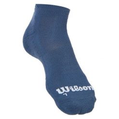 Skarpety tenisowe męskie Wilson KAOS NO SHOW SOCK. Niebieskie skarpety męskie Wilson, bez wzorów. Za 35.00 zł.