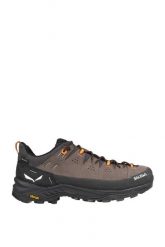Buty trekkingowe męskie Alp Trainer 2 GTX. Brązowe trekkingi męskie Salewa, z gore-texu, bez zapięcia. Za 806.00 zł.