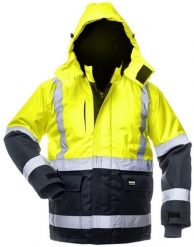 Kurtka męska CIRIUS JACKET CANVAS HI-VIS WJ-8946 YEL/BLU XXL. Brązowe kurtki męskie CIRIUS, m, bez wzorów, bez kaptura. Za 201.89 zł.