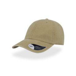 Czapka 6 Panelowa Digg Pigment Barwiona. Zielone czapki damskie ATLANTIS, bez wzorów. Za 59.99 zł.