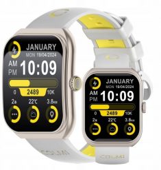 Smartwatch Colmi Smartwatch Colmi P86 (Złoty). Żółte zegarki smartwatch Colmi, bez wzorów. Za 108.24 zł.