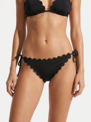 HUGO Dół od bikini Original 50555675 Czarny Regular Fit. Czarne bikini Hugo, bez wzorów, z syntetyku. Za 259.99 zł.