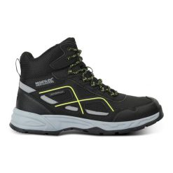 Buty trekkingowe dla mężczyzn Regatta VENDEAVOUR. Czarne trekkingi męskie Regatta, bez zapięcia. Za 239.99 zł.