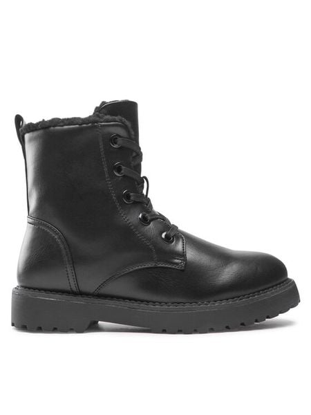 Clara Barson Botki WS5621-05 Czarny. Czarne botki damskie Clara Barson, bez wzorów, ze skóry, bez obcasa, na płaskiej podeszwie, bez zapięcia. Za 169.99 zł.