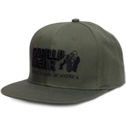 Dothan Czapka - zielony. Zielone czapki damskie GORILLA WEAR, bez wzorów. Za 136.00 zł.