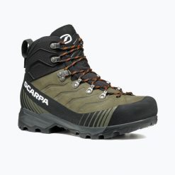 Buty trekkingowe męskie Ribelle Trk GTX. Czarne buty zimowe męskie Scarpa, bez wzorów, bez obcasa, bez zapięcia. Za 1,108.99 zł.