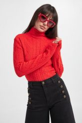 Sweter damski TWINSET. Swetry nierozpinane damskie Twinset Milano, m, bez wzorów, bez kołnierzyka, bez ramiączek. W wyprzedaży za 434.07 zł.