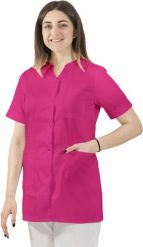 Visent Żakiet medyczny kosmetyczny na zatrzaski napy damski bluza medyczna lekarska amarant 46. Bluzy damskie Visent, bez wzorów, bez ramiączek, bez kaptura. Za 68.99 zł.