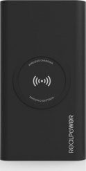 Powerbank Realpower PB-8000 Wireless 8000mAh Czarny. Czarne powerbanki Realpower. Za 234.99 zł.